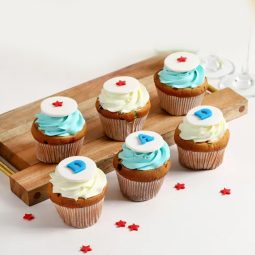 Star Dad Cupcakes