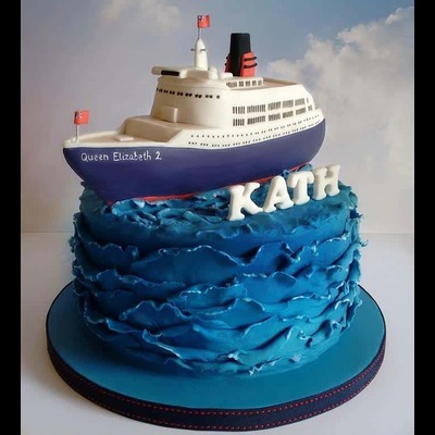 cruise ship cake