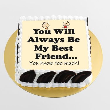 Best Friend Quote Cake
