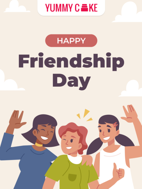 Celebrate Friendship Day with Cakes That Say It All