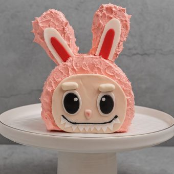 Girly Labubu Cake