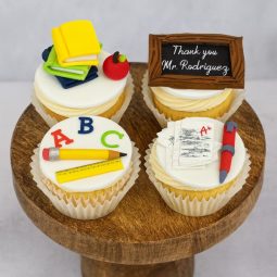 Thank You Teacher Cupcakes for teachers day
