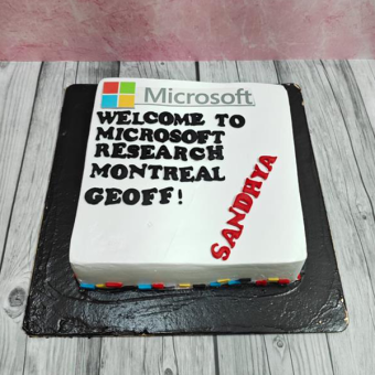 Team Onboarding Cake for New Job