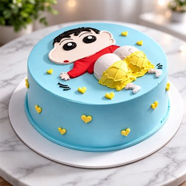 crayon shin-chan cartoon cake