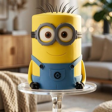 3d minion character cake