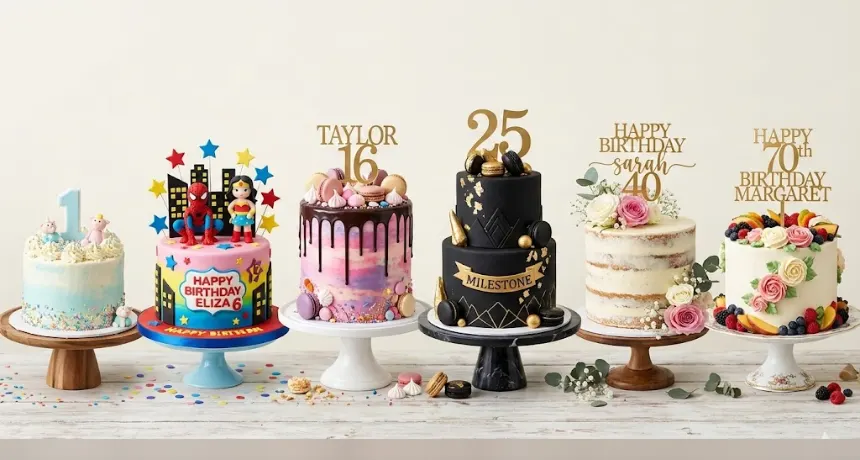 Best Birthday Cake Designs for Every Age Group