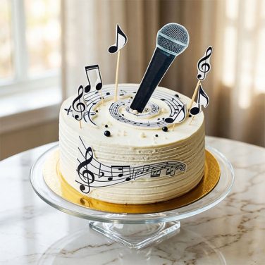 live music party cake