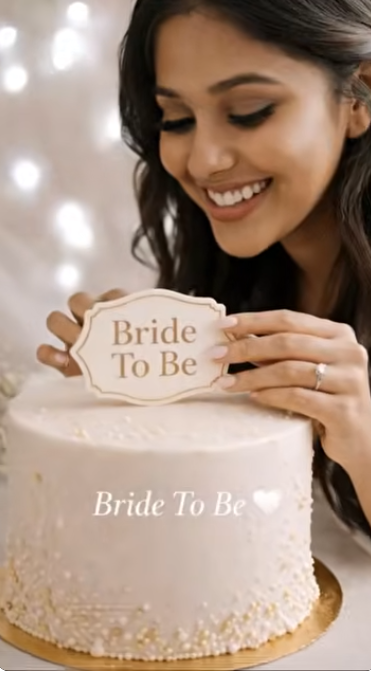 Bride to Be Cake