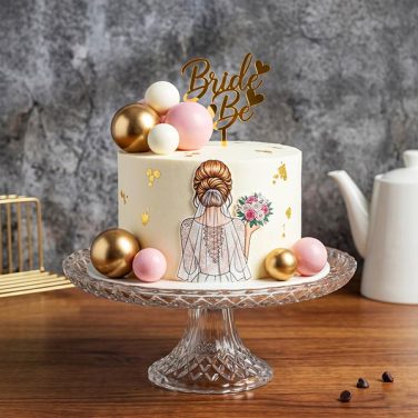 bridal shower bride to be cake