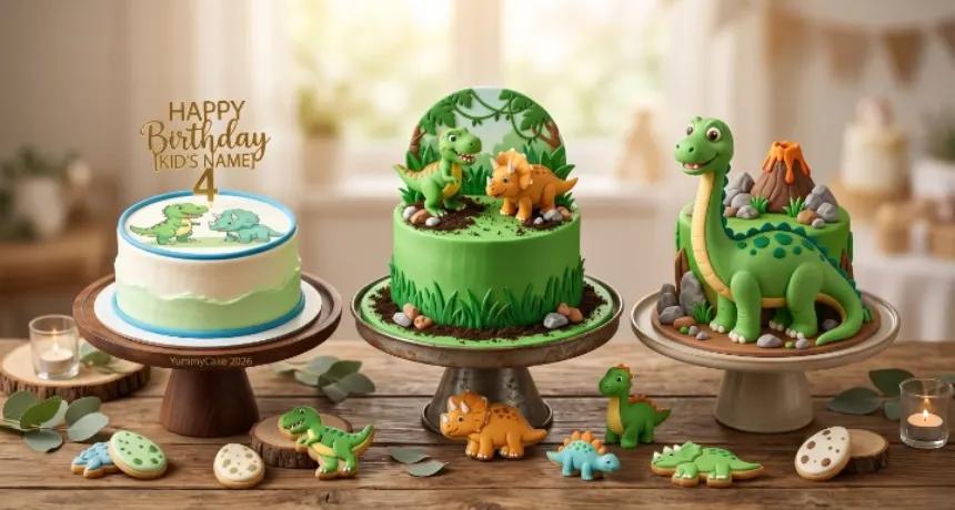 Best Dinosaur Birthday Cake Designs for 4- and 5-Year-Olds in India
