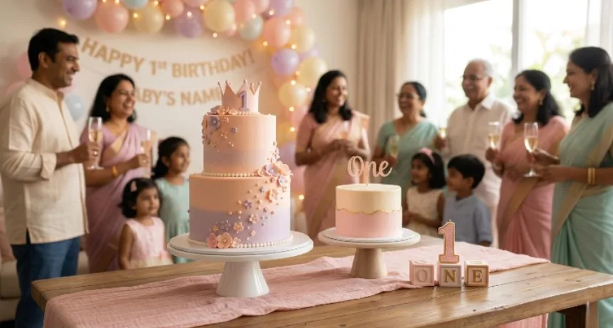 First Birthday Cake for a Baby Girl: Themes, Sizes, and What to Order