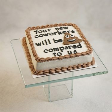 goodbye coworker humor cake