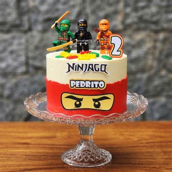 ninjago theme birthday cake