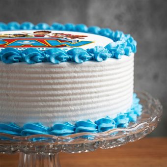 paw patrol photo cake side view