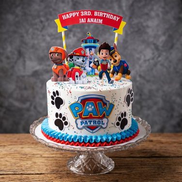 Paw Patrol Ryder Theme Cake