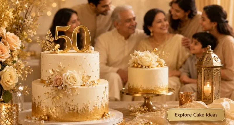 50th birthday cake ideas