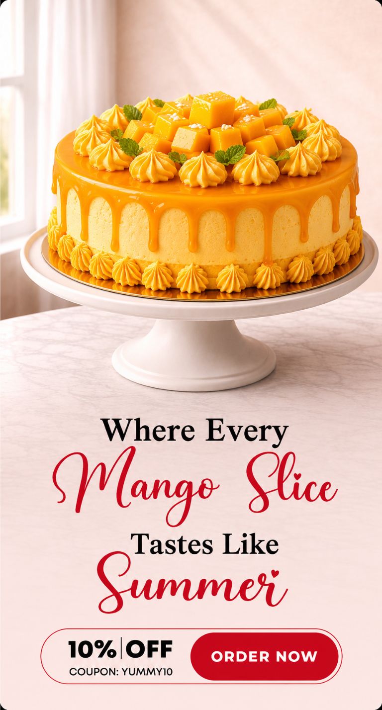 section banner mango cake mobile