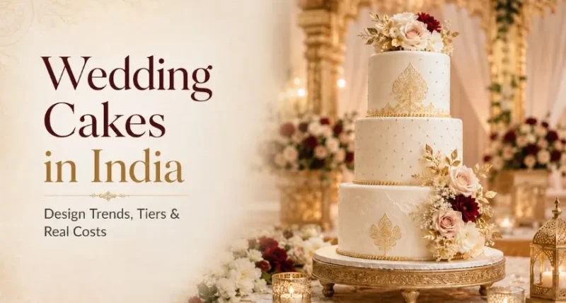 wedding cakes india