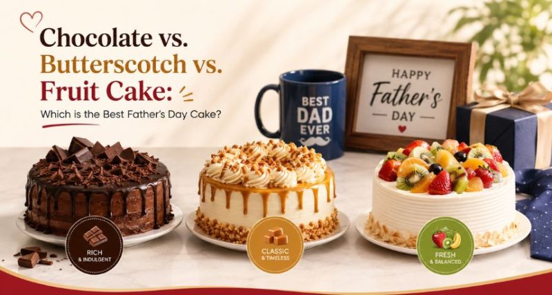 chocolate vs. butterscotch vs. fruit cake