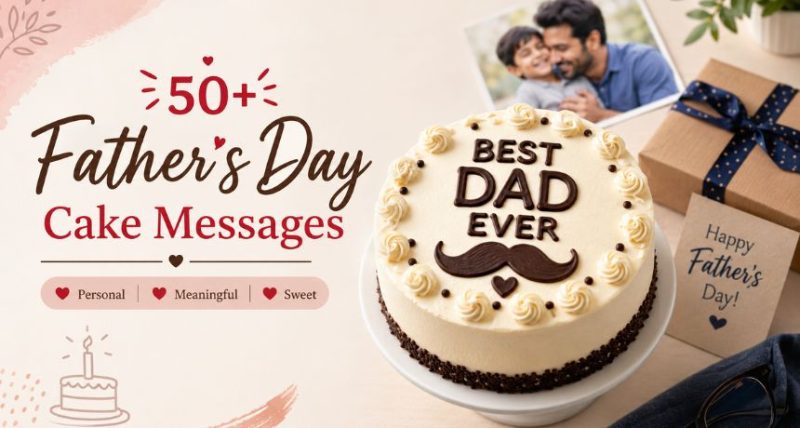 fathers day cake messages
