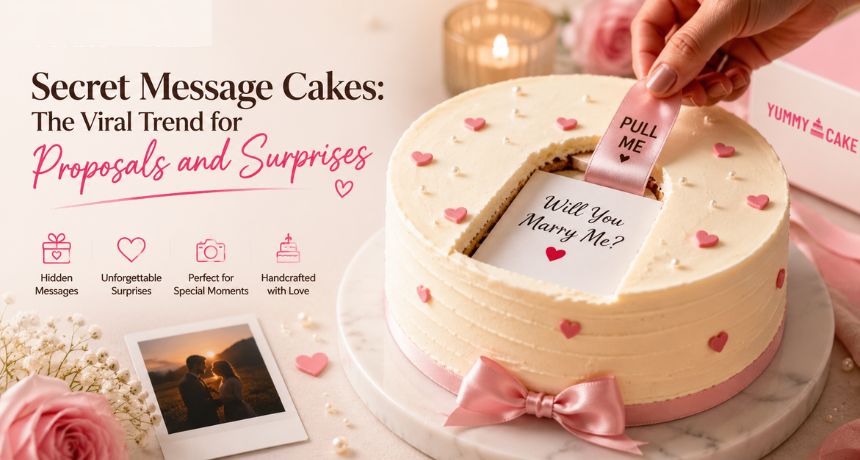 Secret Message Cakes: The Viral Trend for Proposals and Surprises
