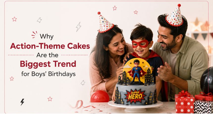 Why Action-Theme Cakes Are the Biggest Trend for Boys’ Birthdays