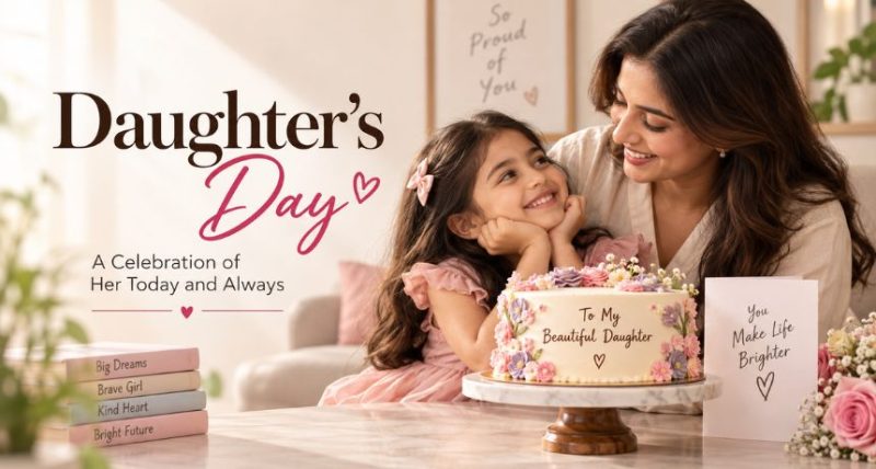 daughters day wishes and cake ideas