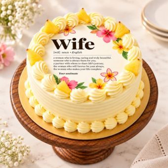 the wife definition cake