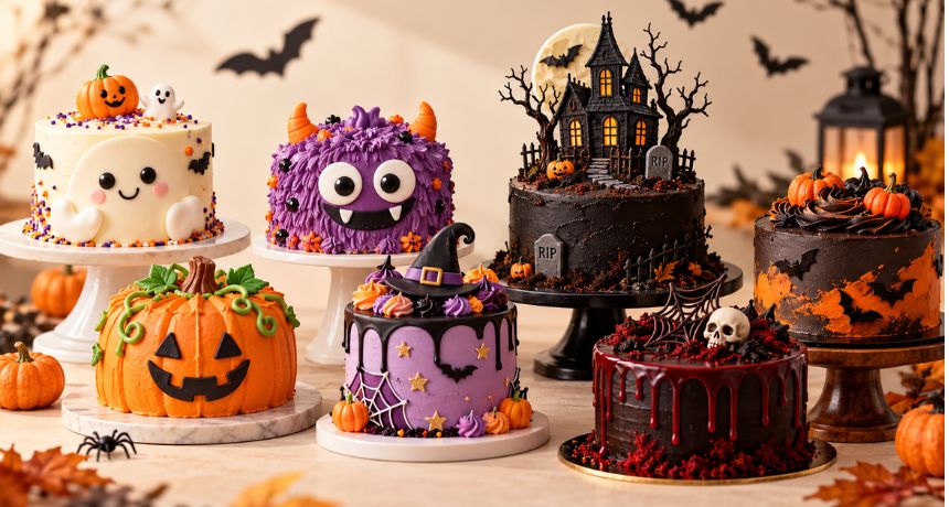Spooky vs. Cute: Halloween Cake Designs for Kids, Adults & Office Parties