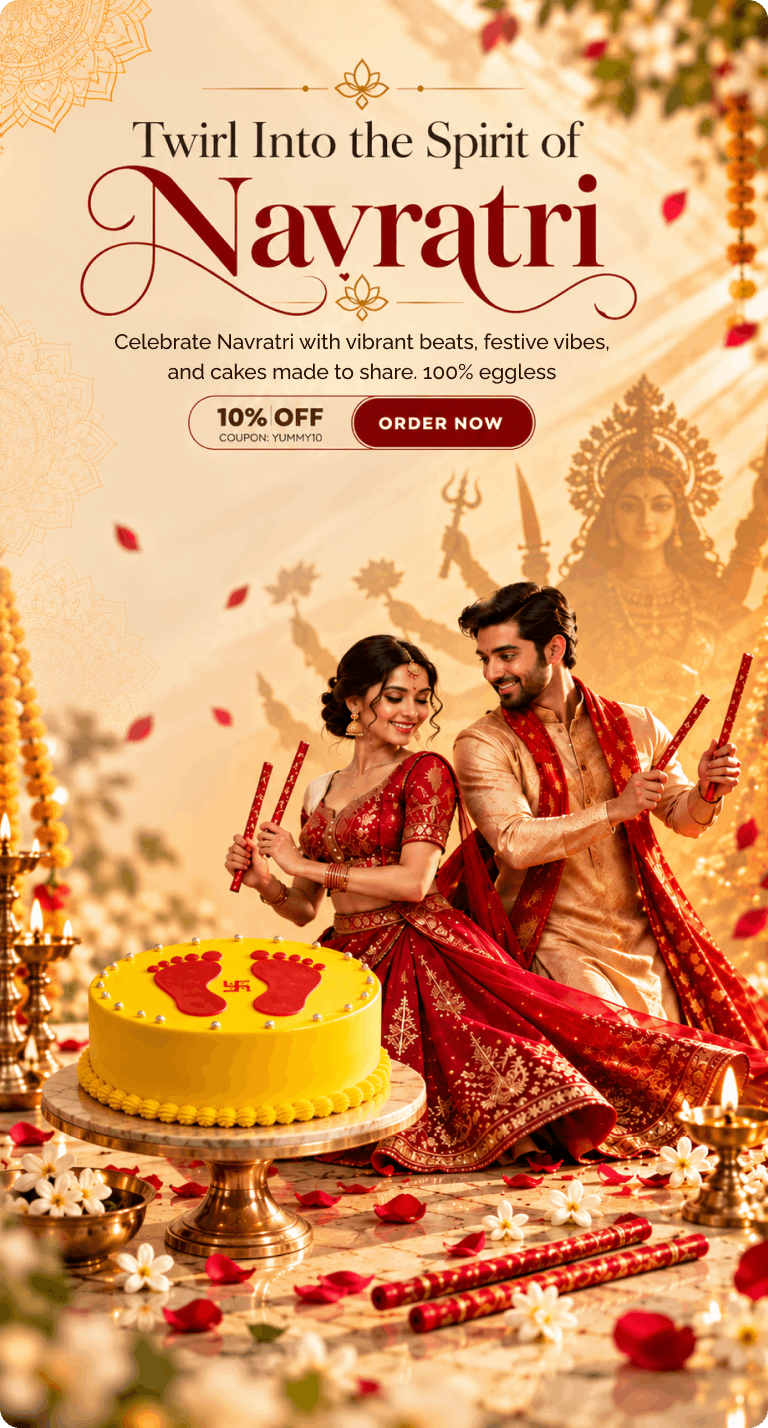 yummycake navratri section banner m